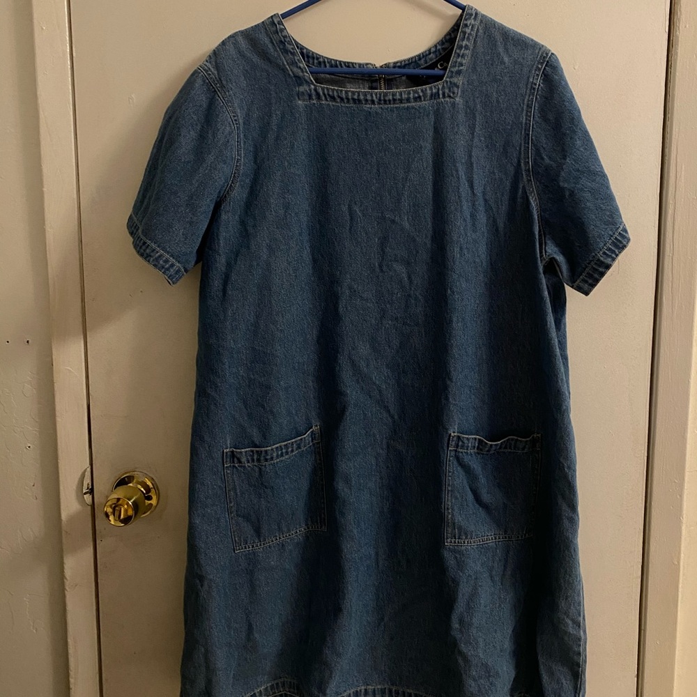 A denim cute stylish dress
